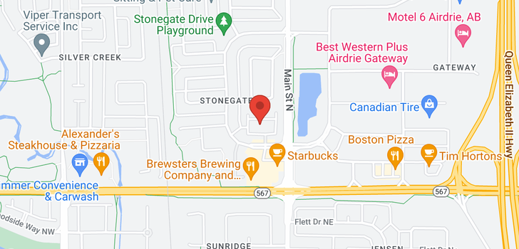 map of 19 4 Stonegate Drive NW
